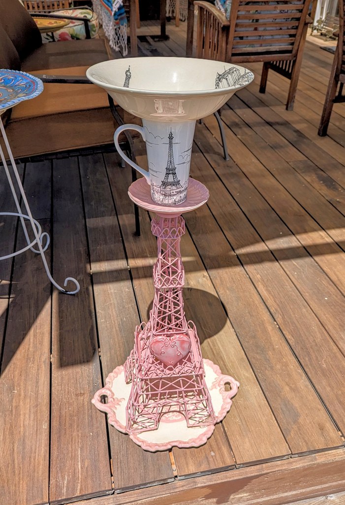 Item #0062 — Pink,White, 32 in