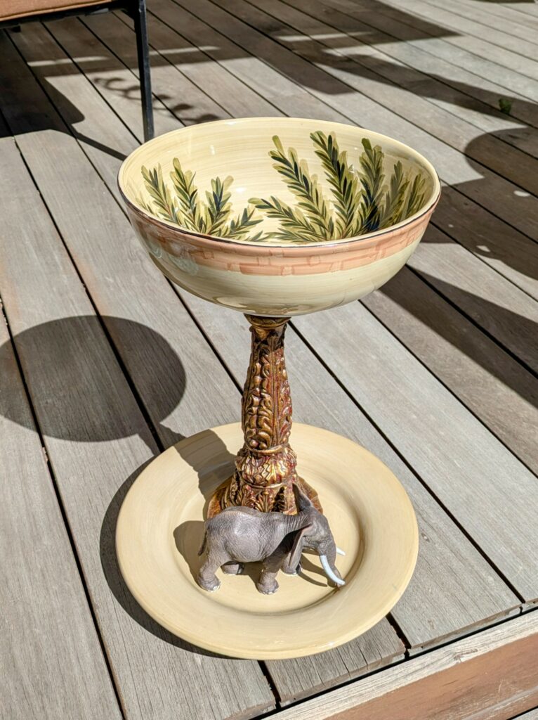 Item #0233 — Green,Tan, 18 in