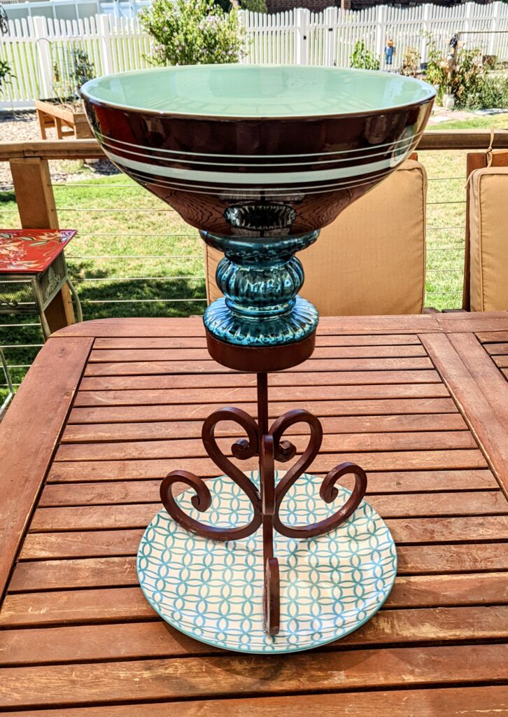 Item #0761 — Brown,Blue, 19 in