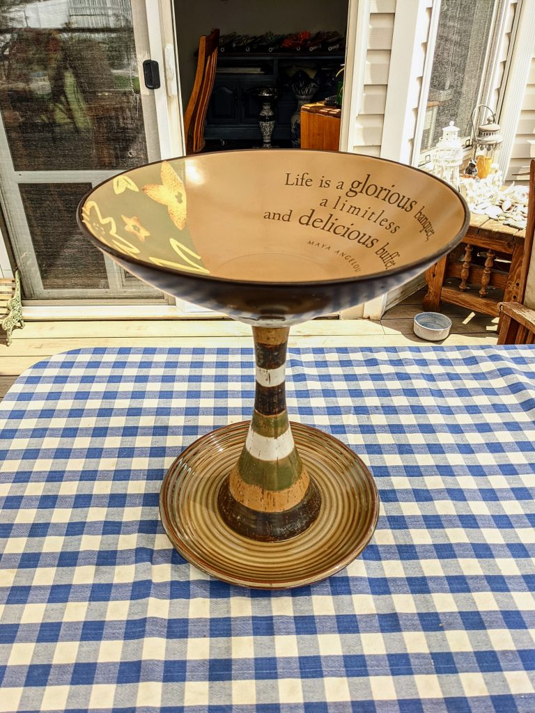 Item #0651 — Brown,Green,Tan, 16 in