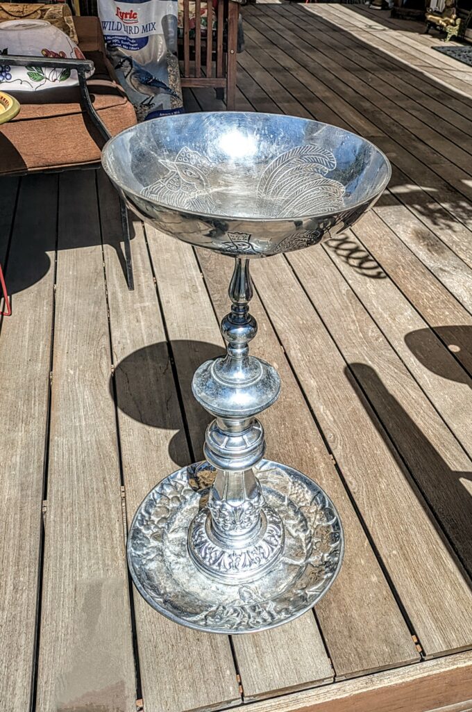 Item #0042 — Silver, 28 in