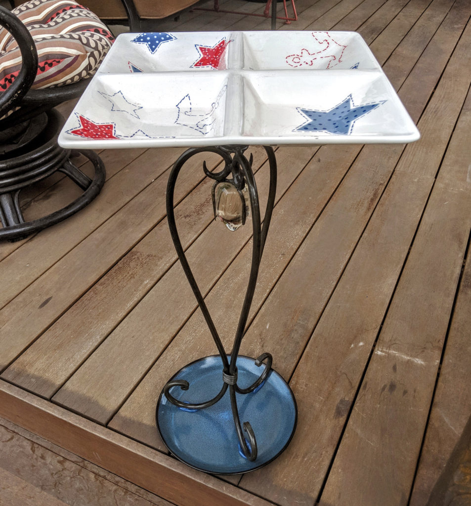 Item #0427 — Red,Blue, 26 in