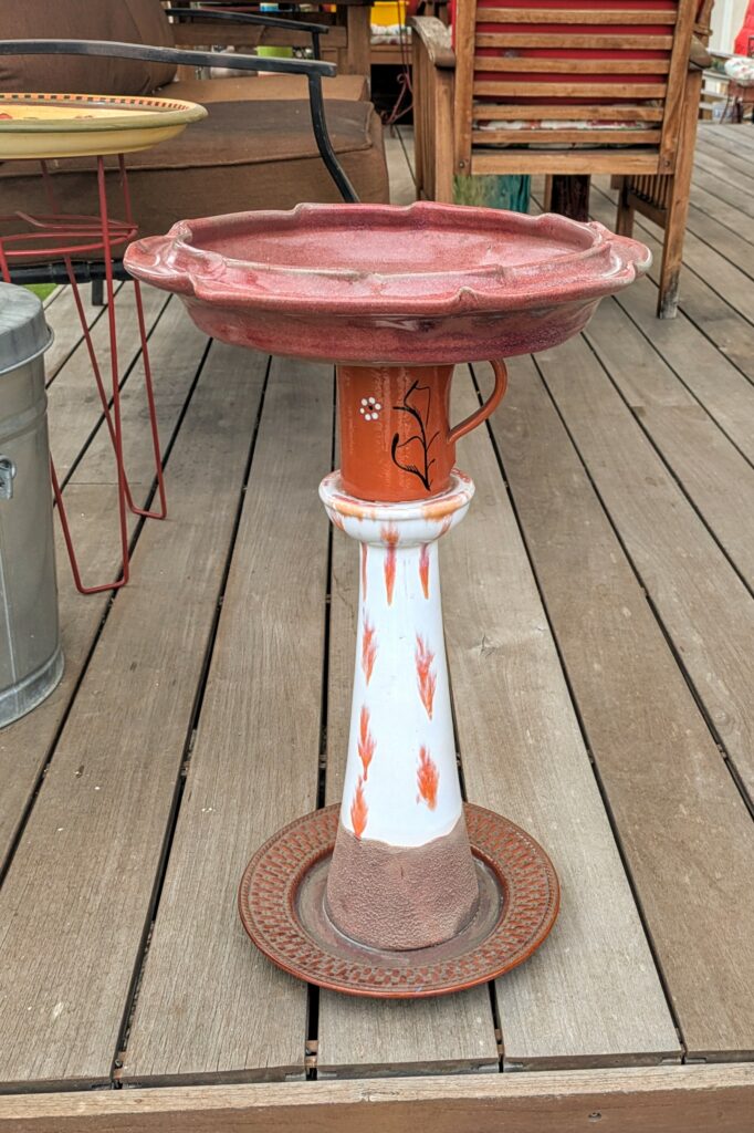 Item #0363 — Brown,Pink, 23 in