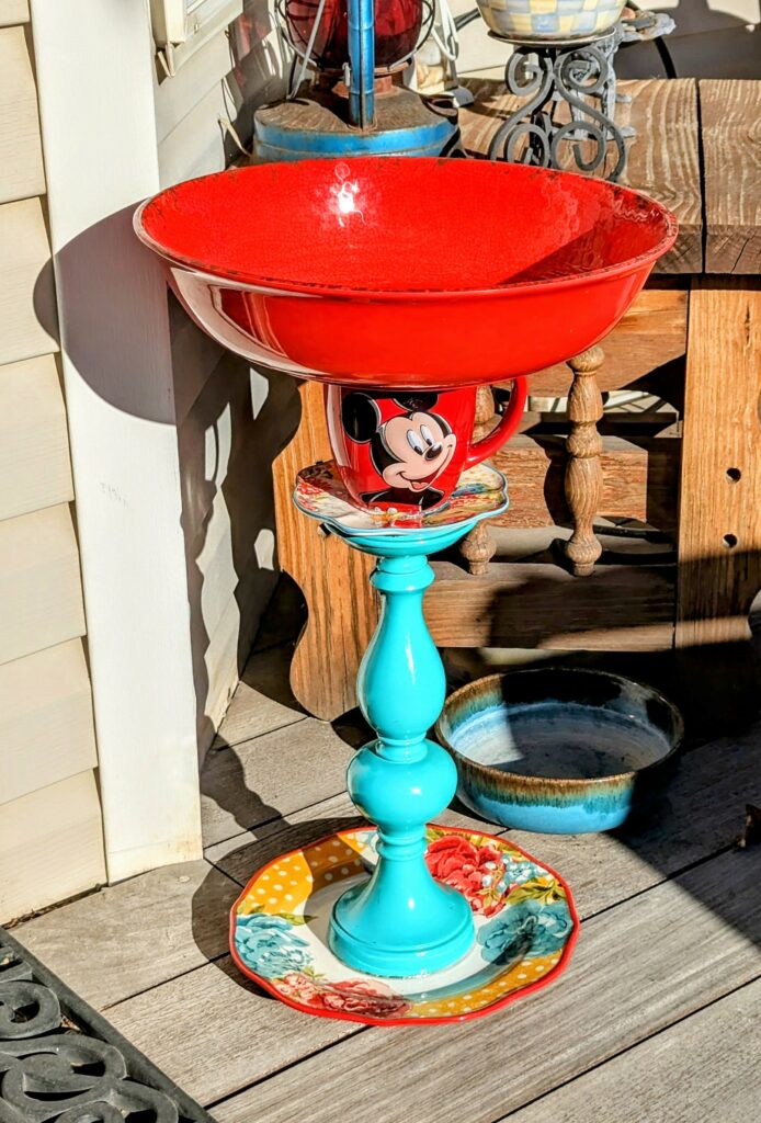 Item #0542 — Red,Blue, 22 in