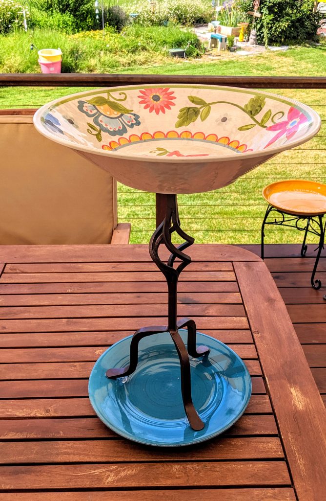 Item #0572 — Orange,Blue, 20 in