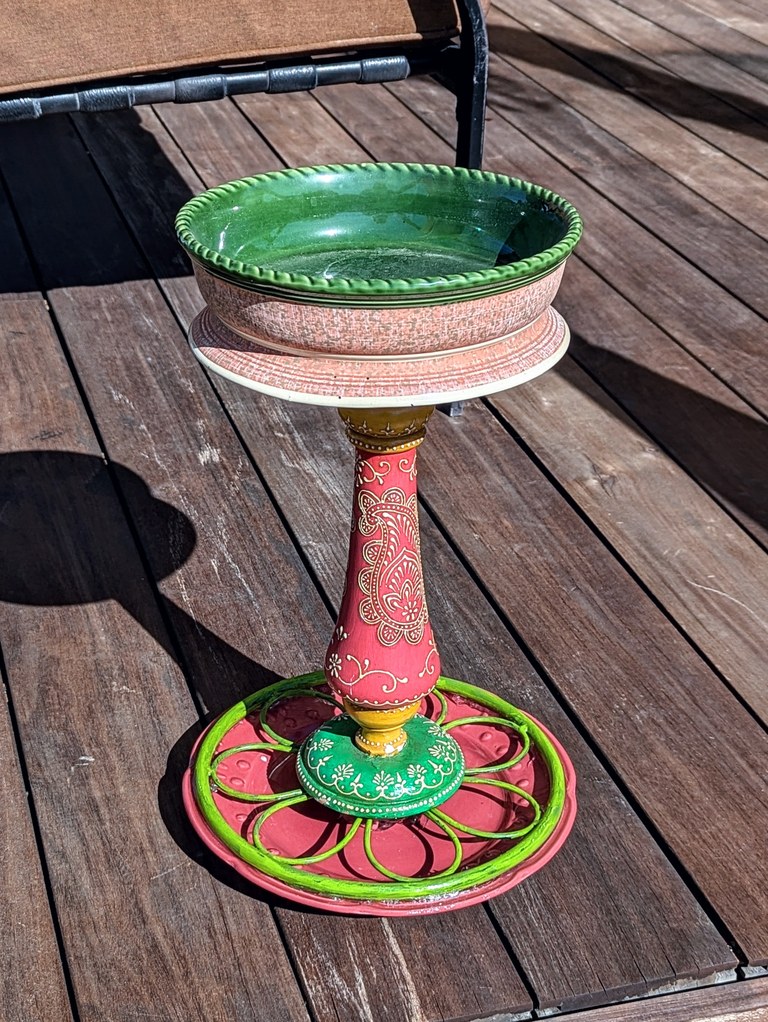 Item #0089 — Green,Pink, 17 in
