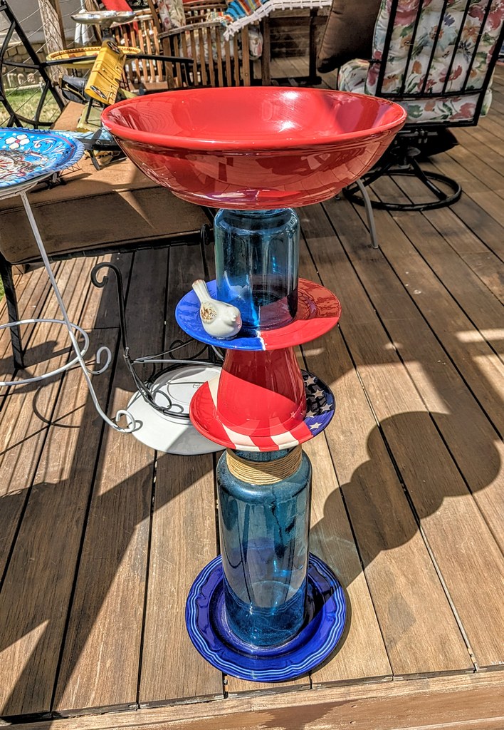 Item #0010 — Blue,Red,Rwb, 34 in