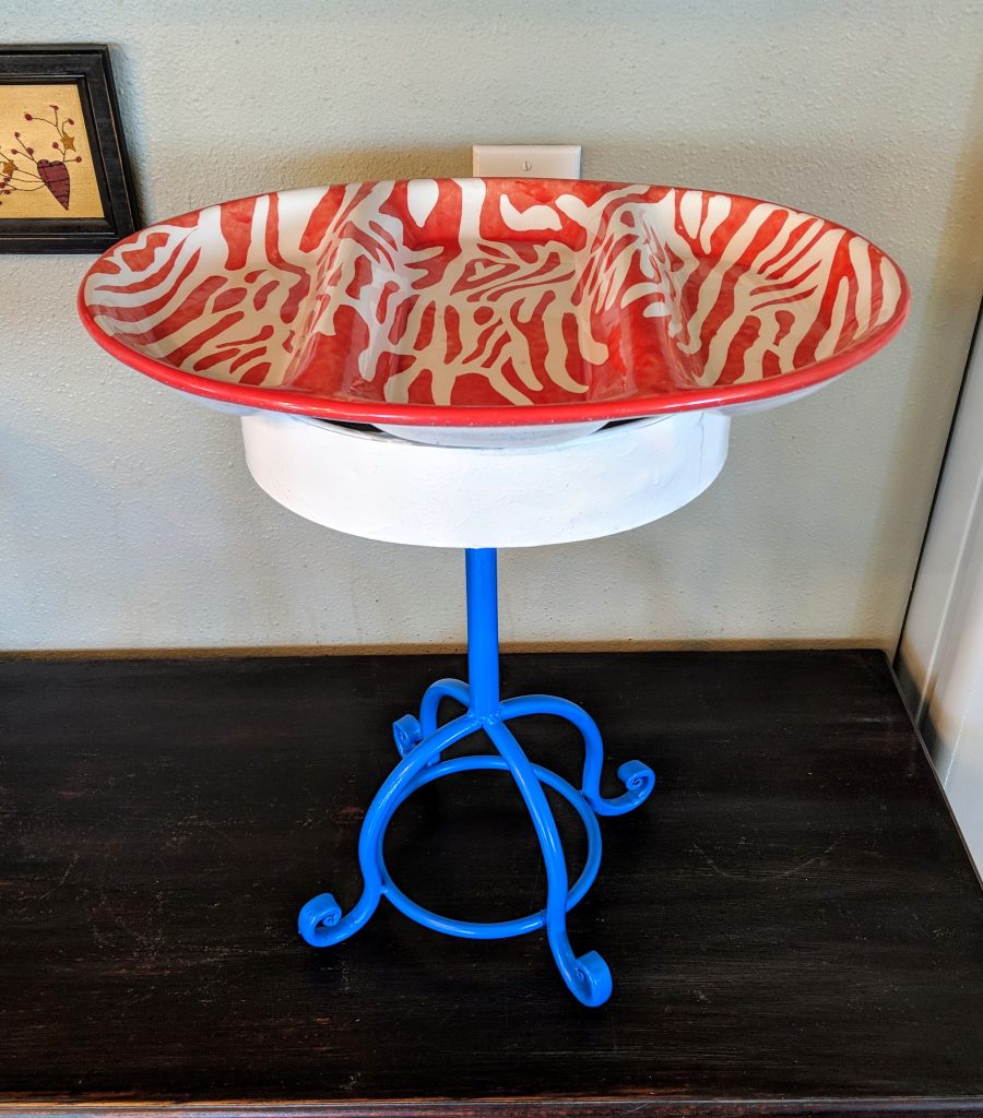 Item #0459 — Red,Blue,White, 19 in