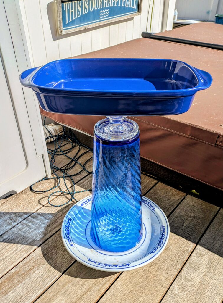 Item #0626 — Blue, 21 in