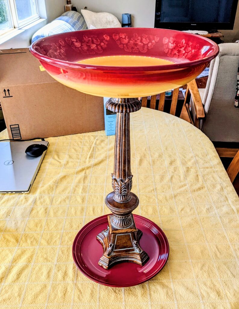 Item #0158 — Yellow,Red, 22 in