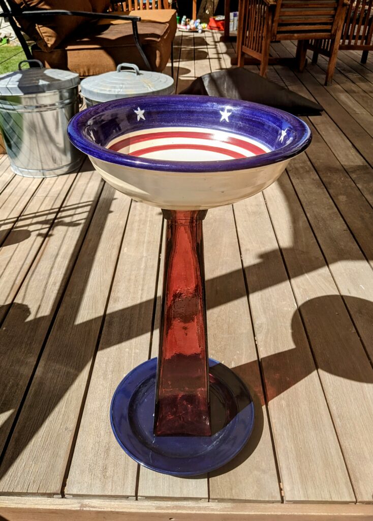 Item #0130 — Red,Blue,Rwb, 26 in