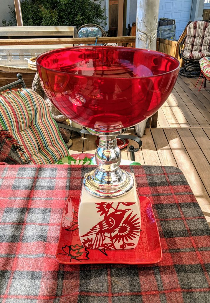 Item #0188 — Red, 19 in