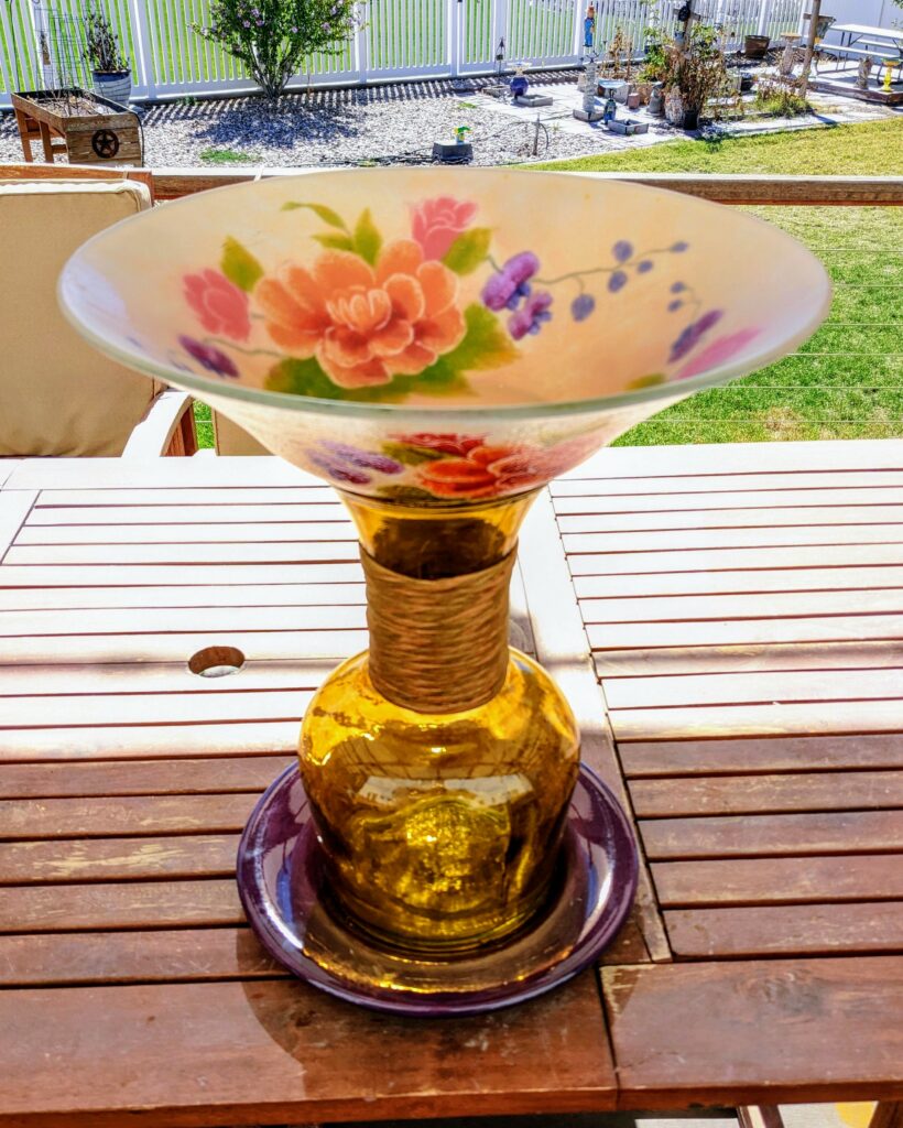 Item #0566 — Orange,Yellow,Purple, 17 in