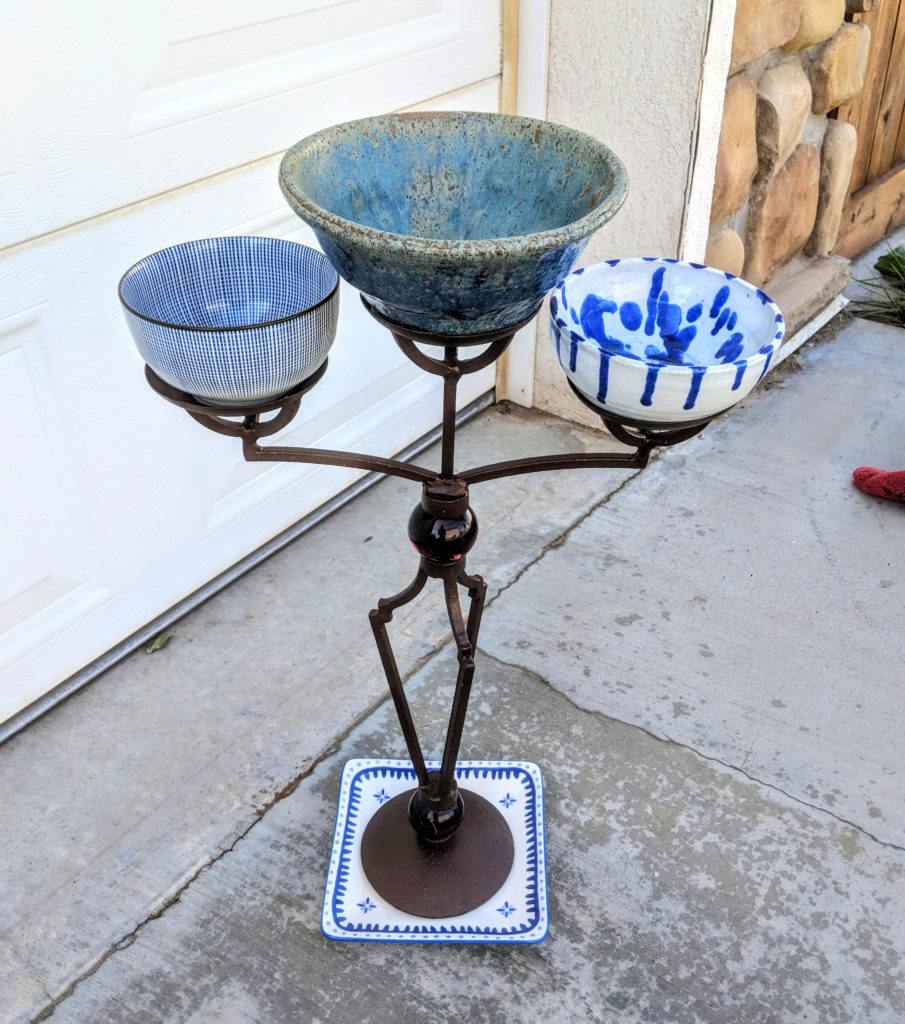 Item #0385 — Blue, 25 in